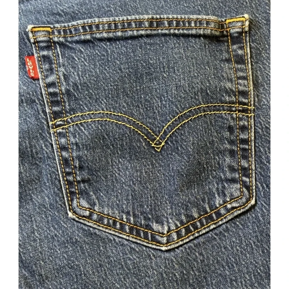 Levi's 559 Relaxed Straight Jeans Men 38X30 Blue‎ Denim Y2K Early 2000s Vietnam